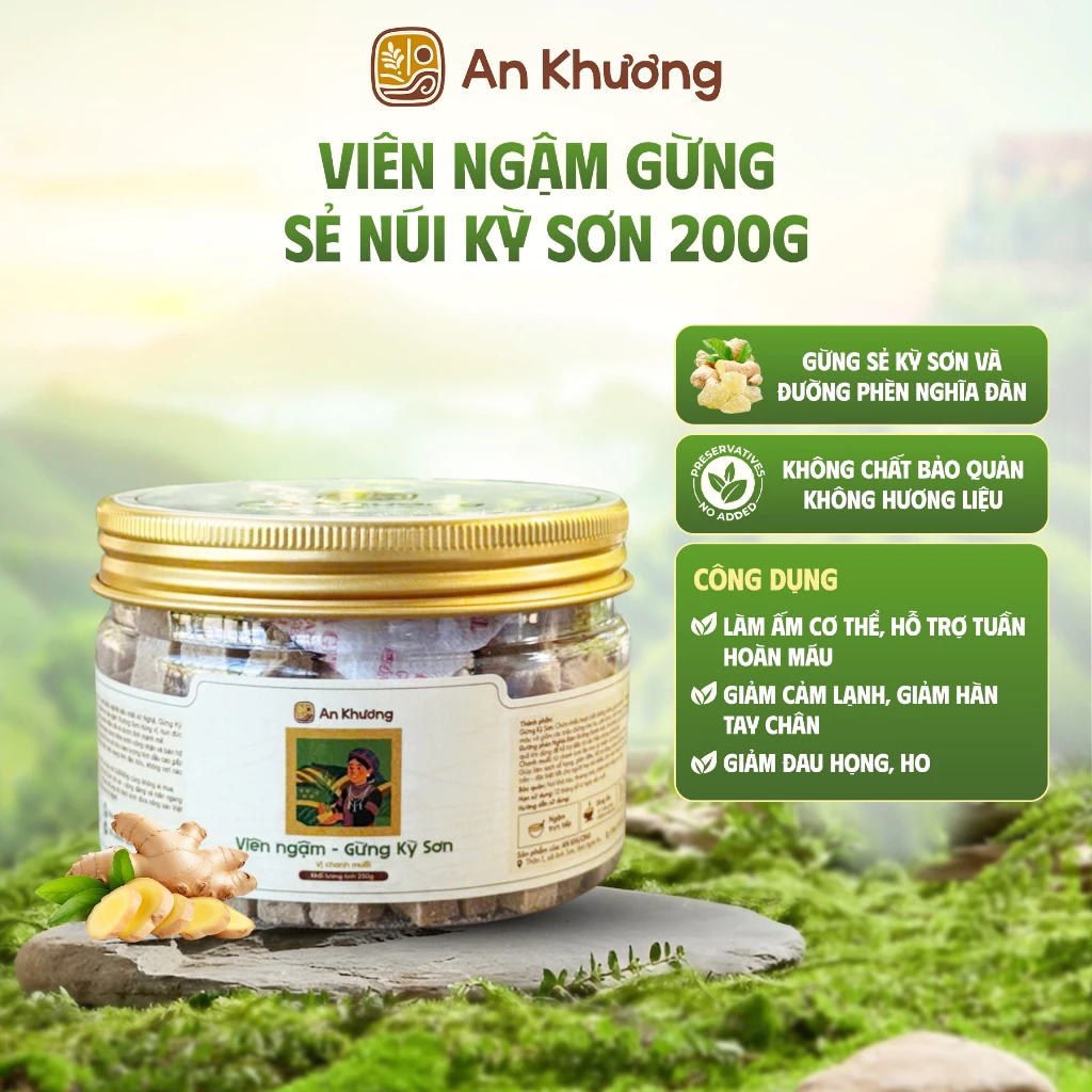 VIÊN NGẬM GỪNG AN KHƯƠNG