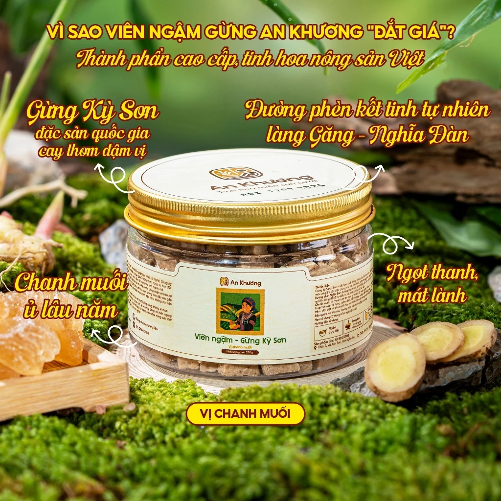 VIÊN NGẬM GỪNG AN KHƯƠNG